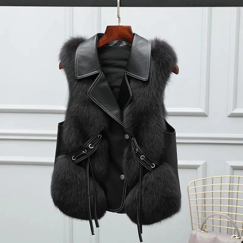 Elish Fur Vest